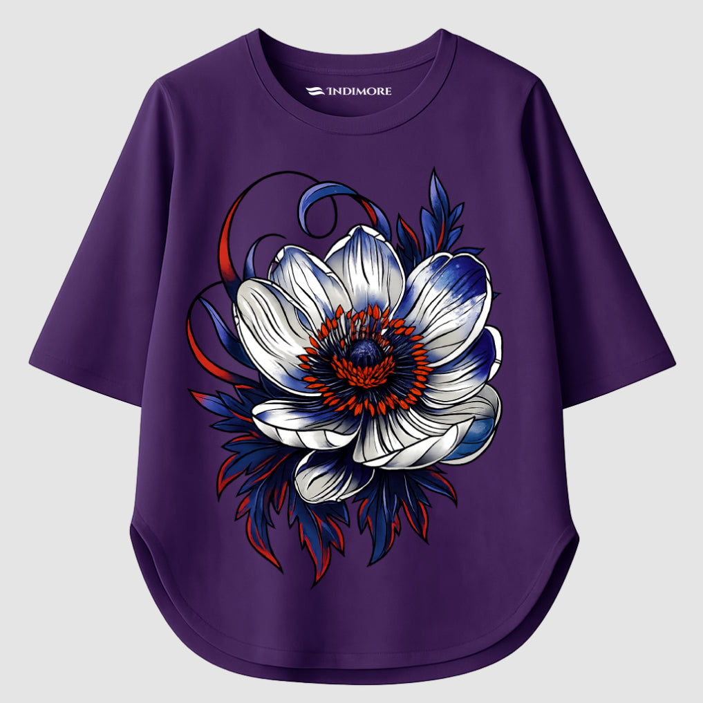 Midnight Bloom | Indimore | Comfort Fit Tee