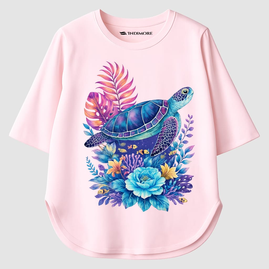 Coral Voyage | Indimore | Comfort Fit Tee