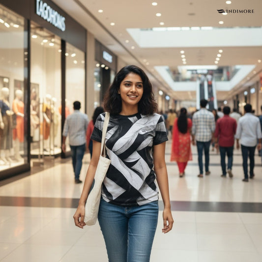 IndiMore Black Clash T-shirt