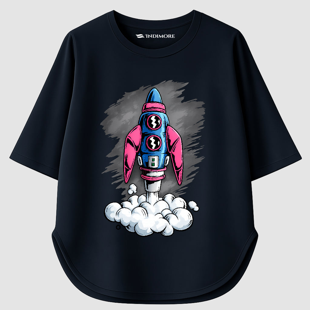 Launch Mood | Indimore | Comfort Fit Tee