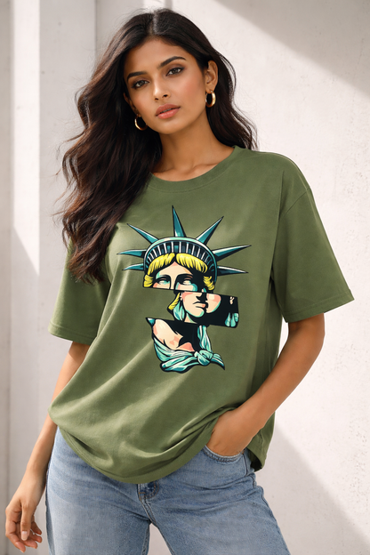 Fragmented Freedom | Indimore | Comfort Fit Tee