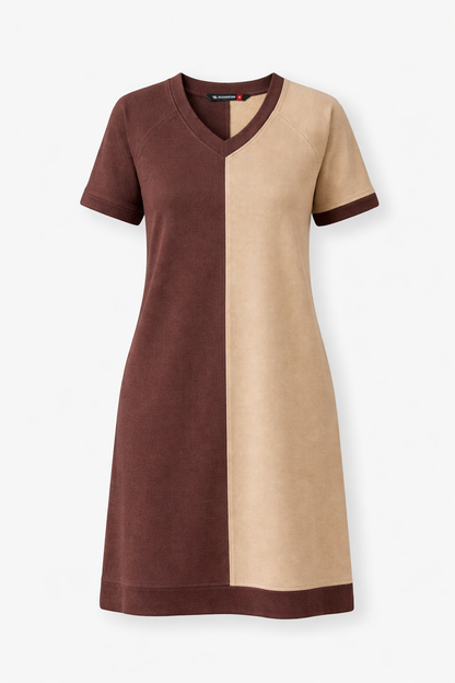 EaseLine Dual Tone Dress - Boarding Ready Lounge Dress