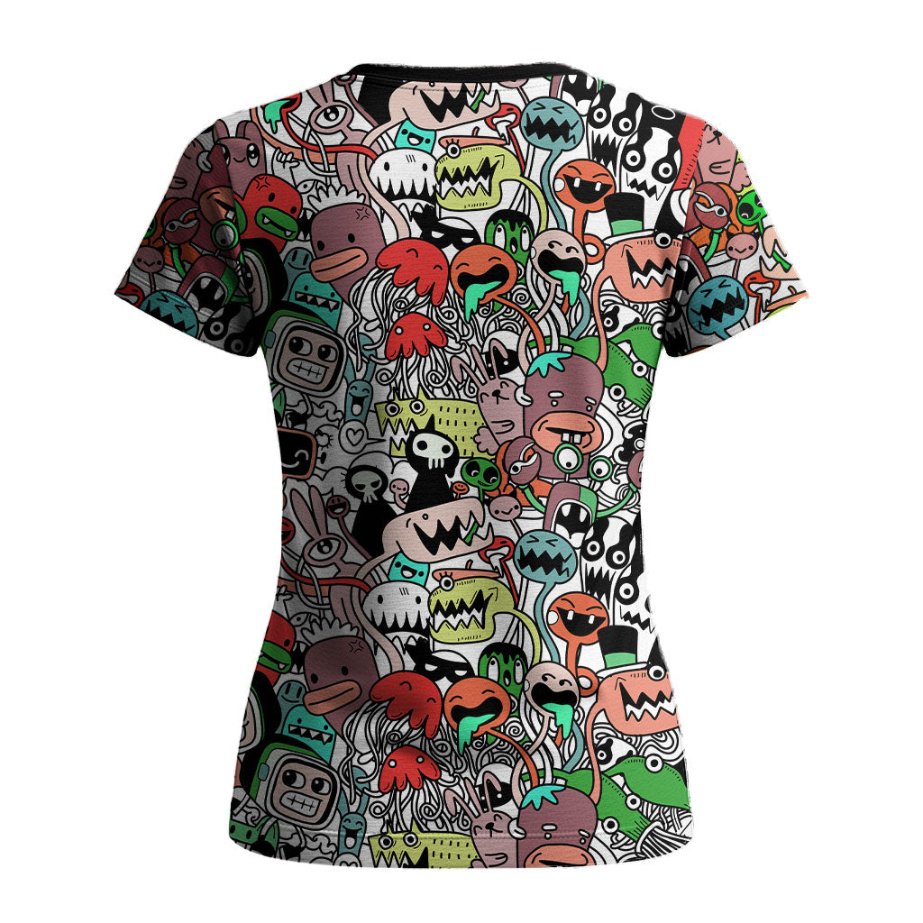 IndiMore Skull & Scribble T-shirt