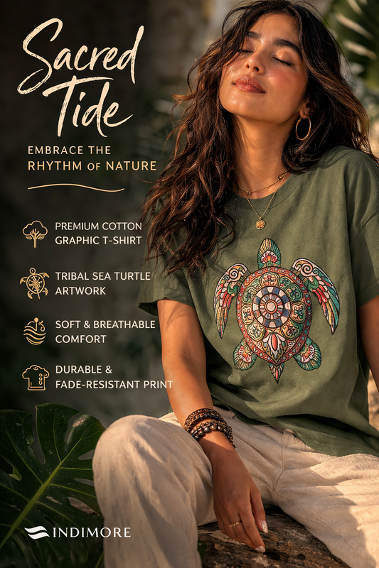 Sacred Tide | Indimore | Comfort Fit Tee